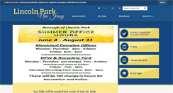 Desktop Screenshot of lincolnpark.org